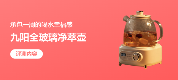 从忙碌通勤到周末慵懒：九阳净萃养生壶承包我一周的喝水幸福感
