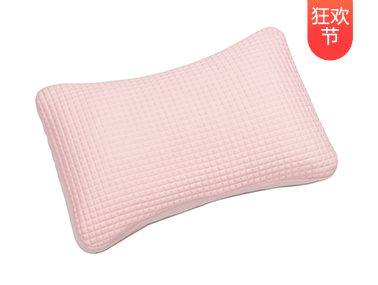 【众测狂欢】菠萝斑马 快眠枕 人体工学高分子软管枕