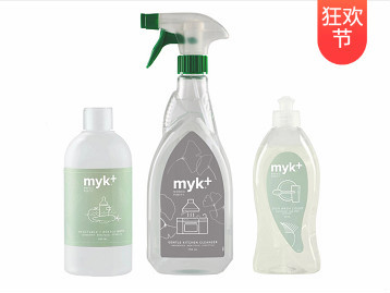 【众测狂欢】洣洣myk+ 温和纯净清洁系列套装