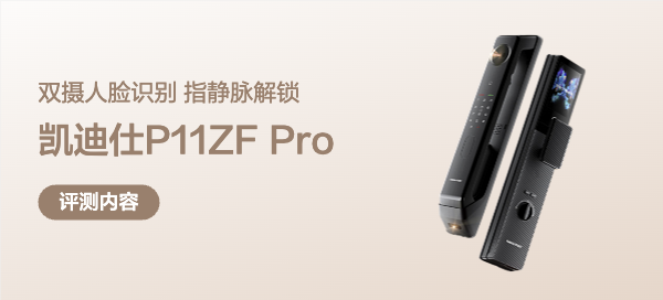 双摄人脸识别+指静脉解锁——凯迪仕P11ZF Pro智能锁到底怎么样？