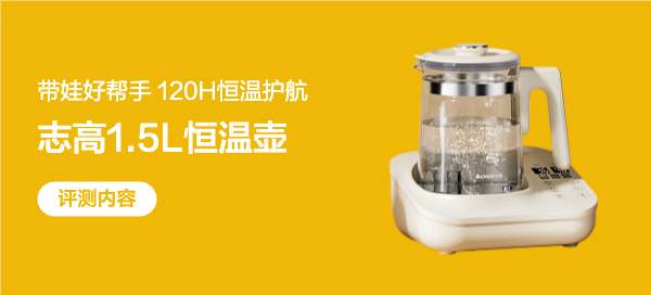 志高恒温壶：带娃好帮手！